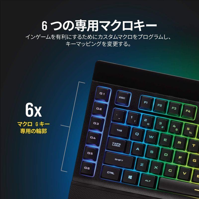 Corsair K57 RGB WIRELESS 日本語配列 ゲーミングキーボード Bluetooth 無線 有線 対応 KB481 CH- RGB 日本語配列 Bluetooth K57 WIRELESS ゲーミングキーボード 無線 有線 対応 KB481 CH