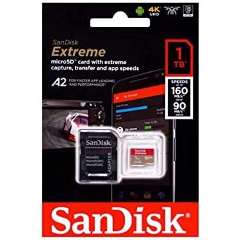 SanDisk (サンディスク) 1TB Extreme microSDXC A2 SDSQXA1-1T00-GN6MA ［ 海外パッケージ サンディスク 1TB Extreme microSDXC A2 SDSQXA1 1T00 GN6MA 海外パッケージ