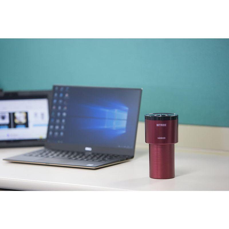 ＵＶ殺菌消臭器 LEDピュア AC1 車内用 ワインレッド LEDピュア AC1 車内用 ワインレッド