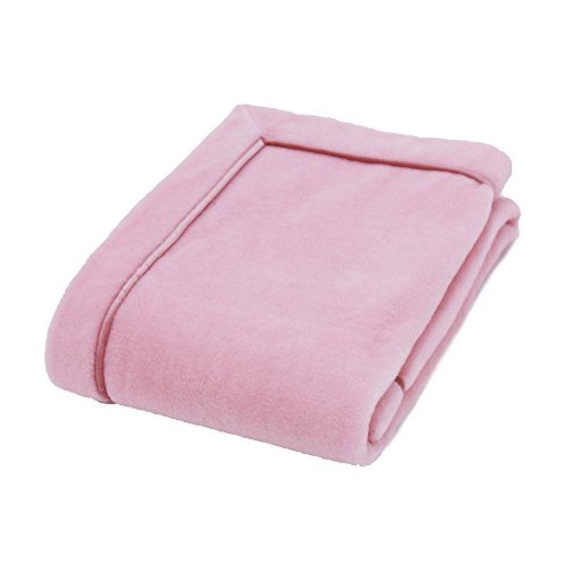 京都西川 毛布 メリノウール 天然繊維 ピンク 洗える シングル 140×200 WCO3070S