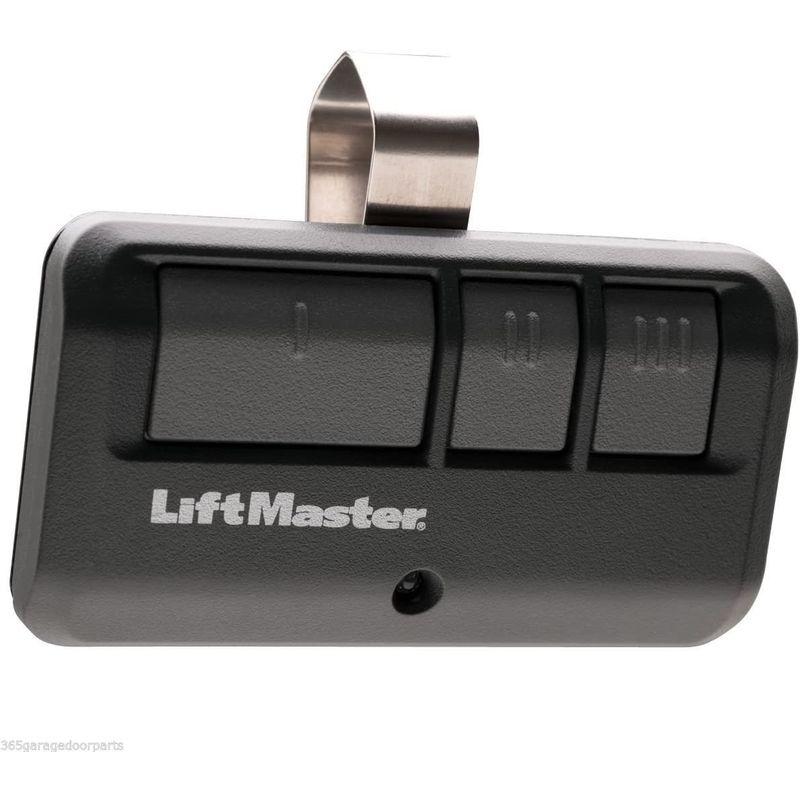 liftMaster　893MAX　サンバイザースタイル　ガレージ　ドア　オープナー　遠隔　送信機　971　973　371