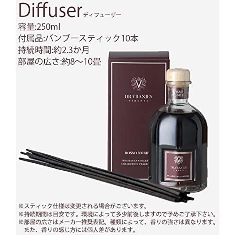 ドットール・ヴラニエス Dr.Vranjes ロッソ・ノービレ 250mL ルーム フレグランス ディフューザー Rosso Nobile｜10001｜03