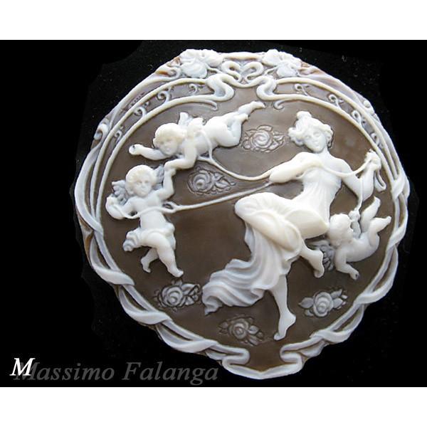 オパール　女性　カメオ　ルース CAMEO（カメオ） ルース【恋の女神アフロディーテとエンジェル達