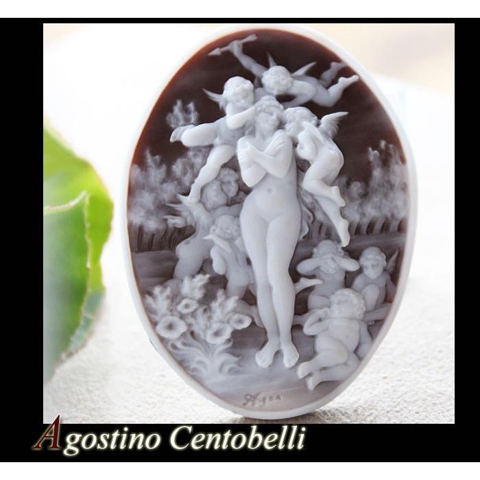 CAMEO Agostino Centobelli氏最高ランク作品シェルカメオ/ルース 