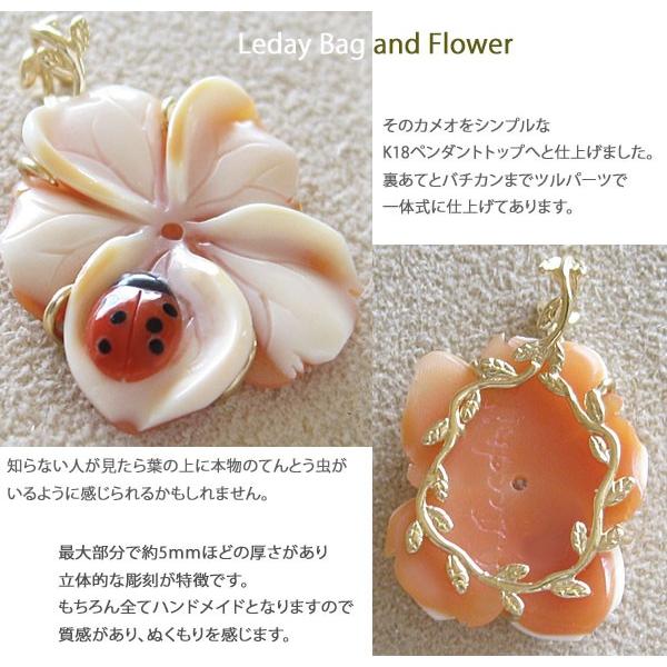 CAMEO Antonello Accanito作 コルネリアン シェル 天然赤珊瑚 黒大理石 