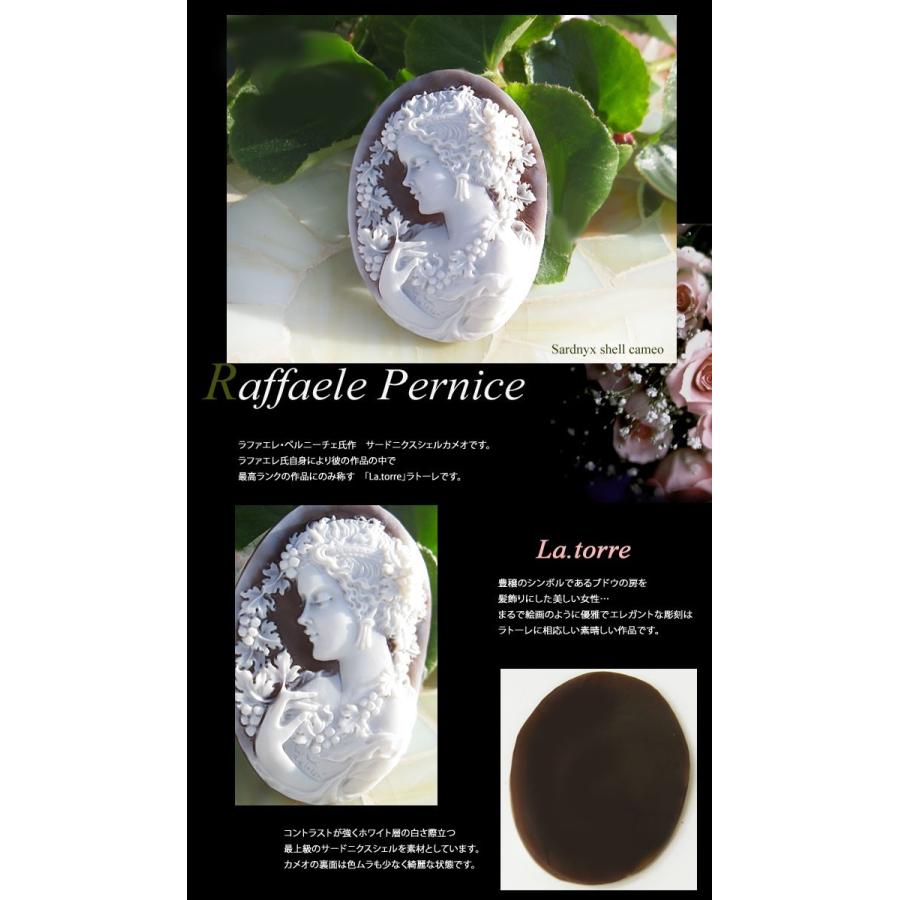 CAMEO（カメオ） カカメオ ルース/Raffaele Pernice作 シェルカメオ