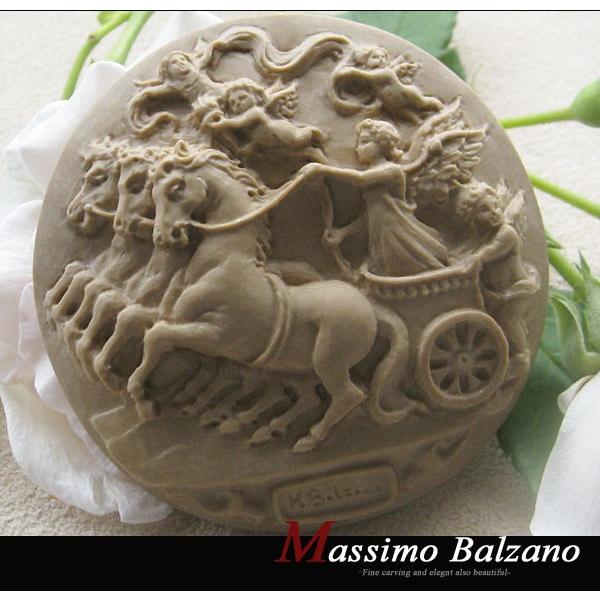 CAMEO（カメオ） ルース 素晴らしい作品です!【黄金の凱旋車】Massimo