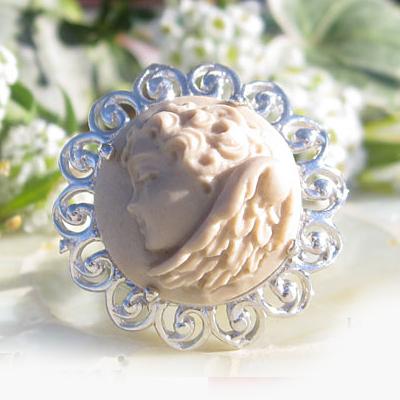 CAMEO カメオ 指輪 イタリアン・ジュエリー【上級天使・ケルビム CAMEO カメオ 指輪 イタリアン・ジュエリー【上級天使・ケルビム