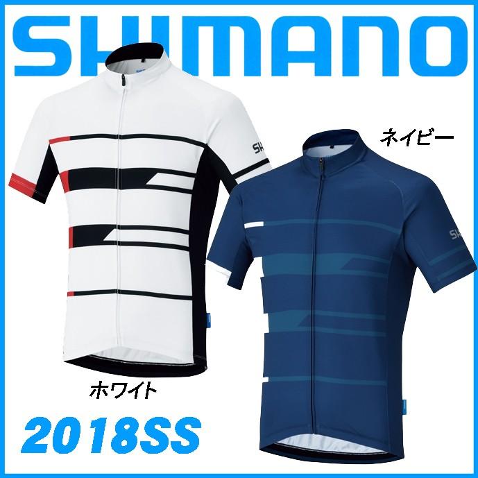 2018春夏 SHIMANO チーム ジャージ 半袖 サイクルウェア メンズ 