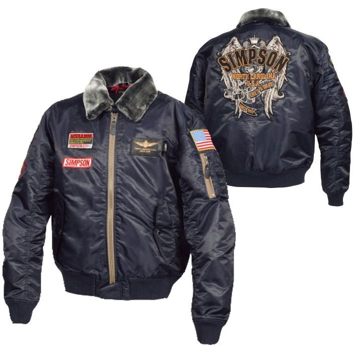 2017-2018 秋冬モデル SIMPSON SJ-7137B MA-1 typeジャケット