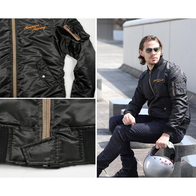 2017-2018 秋冬モデル SIMPSON SJ-7137C MA-1 typeジャケット