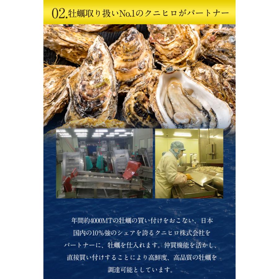 ニッスイ かき カキ 牡蠣 2Lサイズ 1キロ(解凍後850g） 冷凍かき