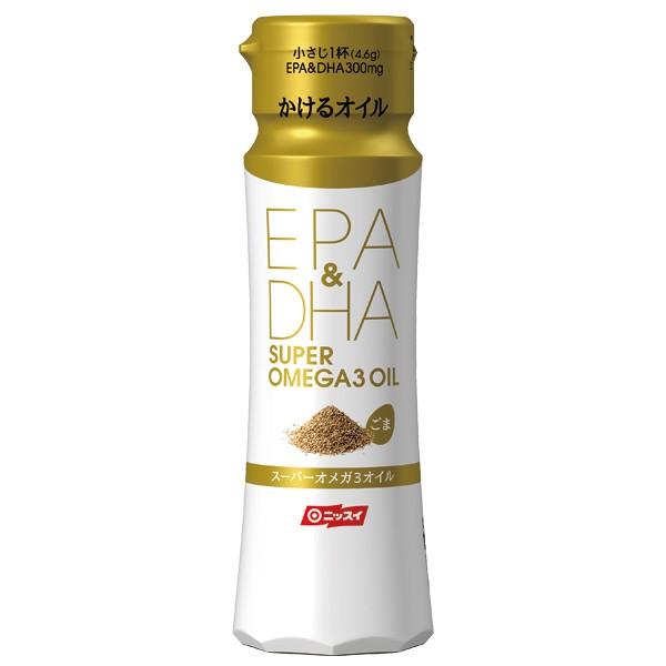 ニッスイ スーパーオメガ３オイル ＥＰＡ＆ＤＨＡ ごま 3本セット 機能性食品 ごま油 オイル 油 かけるオイル｜1001000｜02