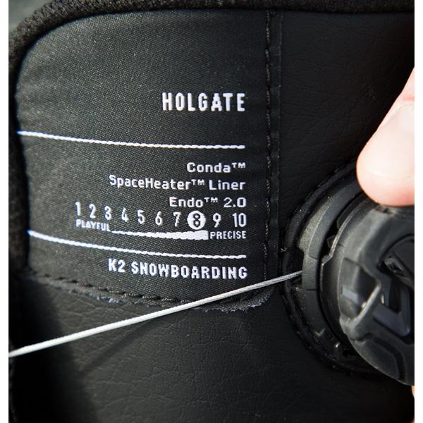 2020/2021 K2/HOLGATE/BLACK(28.0cm) ケイツー with 2020/2021 0cm ケイツー Boa 3D Liner