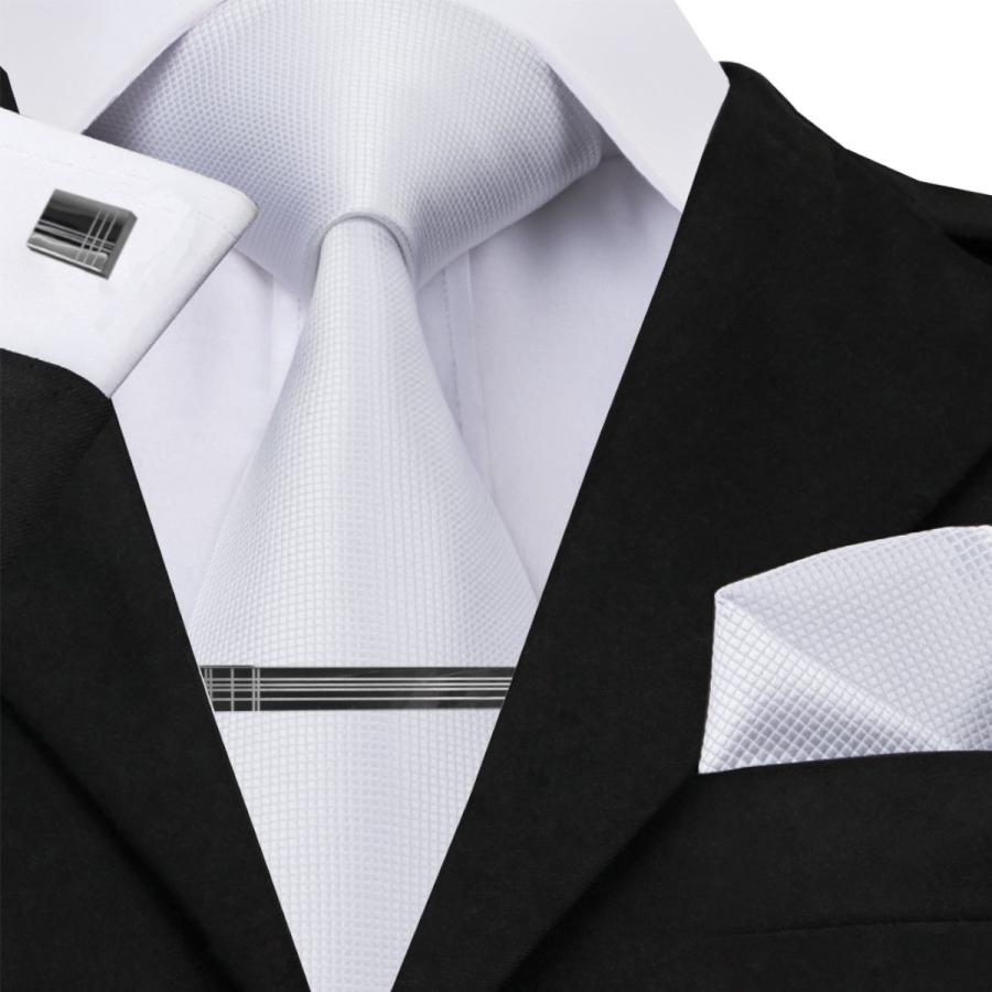 ネクタイピン カフス 2点セット プレゼントにもおすすめ 結婚式 ネクタイ にも合います  （送料無料 メール便） | ブランド登録なし | 02