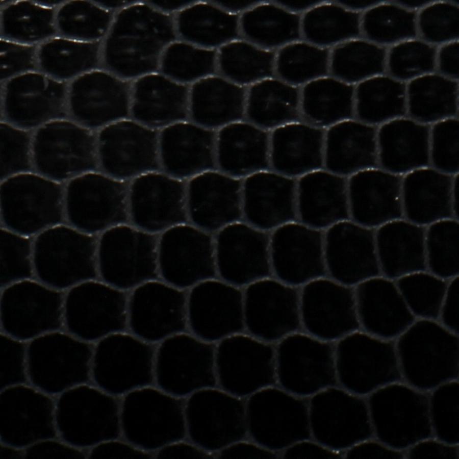 二つ折り 財布 小銭入れ付 海蛇皮 本革 ウミヘビ皮 ブラック（送料無料　メール便）社会人 プレゼントに 11053 | ブランド登録なし | 04