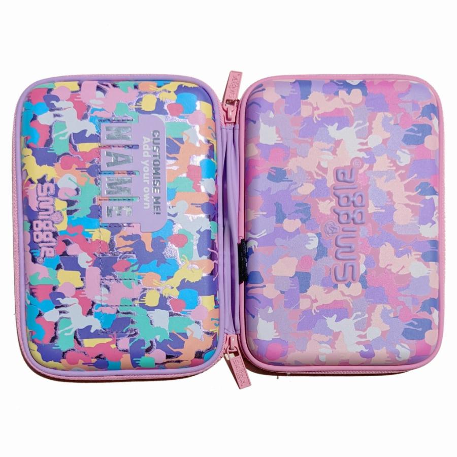 筆箱 ペンケース ハードジップ smiggle スミグル ユニコーン柄