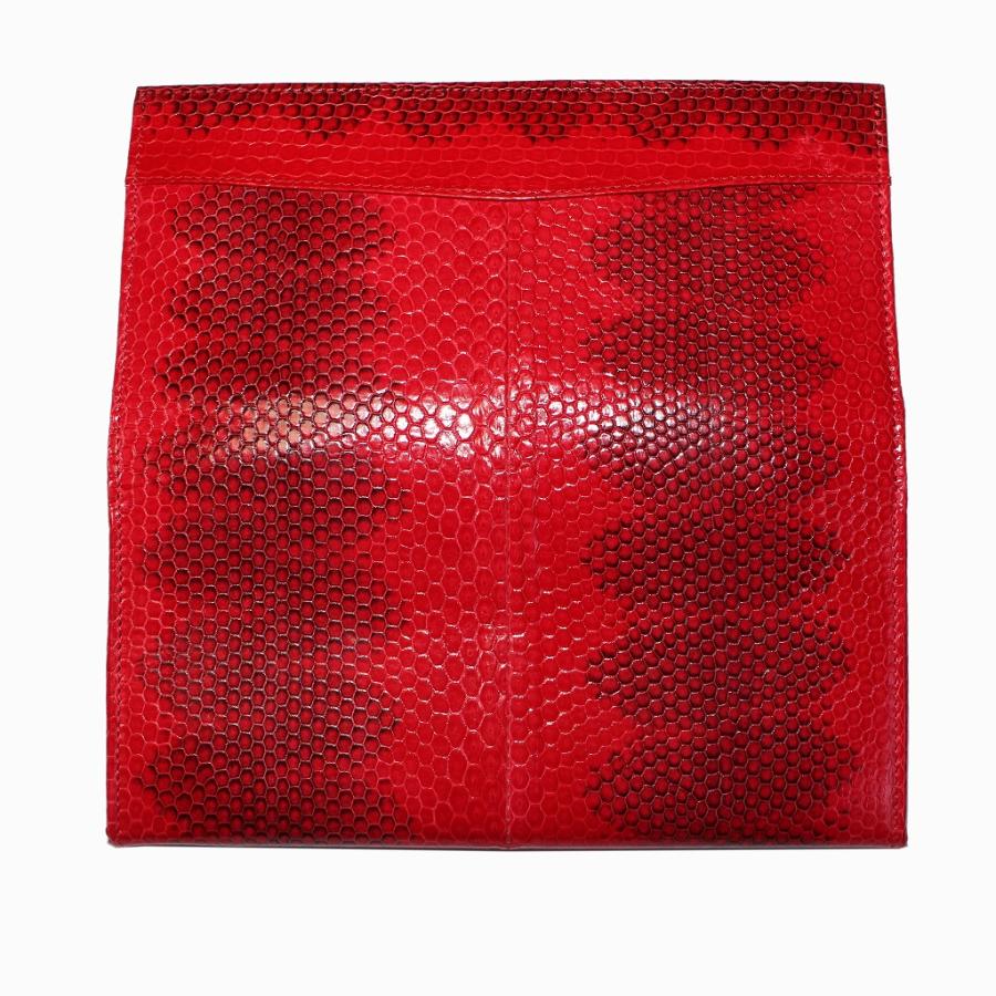 長財布 ヘビ革 本革 小銭入れ付き ウミヘビ革 かぶせ メール便 | ブランド登録なし | 15