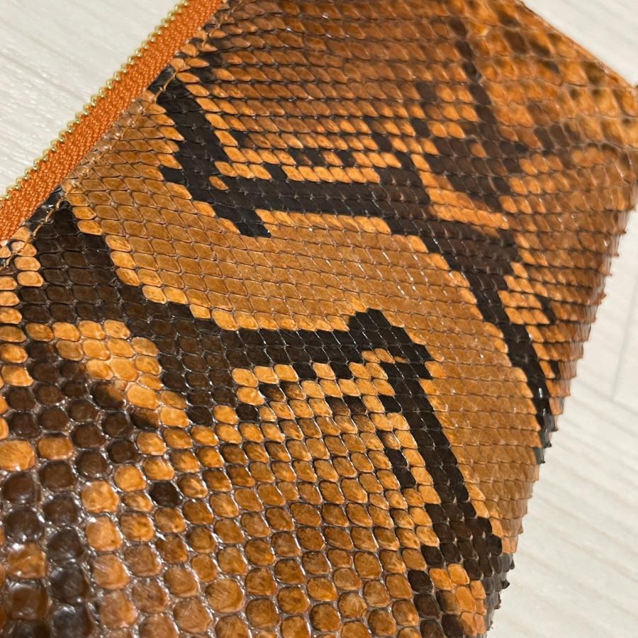 ヘビ革 パイソン本革　ラウンドファスナー長財布 RODANIA 化粧箱付き RDOP0856 | ブランド登録なし | 03