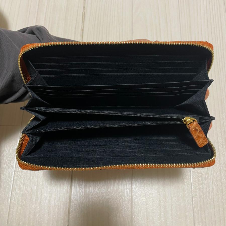 ヘビ革 パイソン本革　ラウンドファスナー長財布 RODANIA 化粧箱付き RDOP0856 | ブランド登録なし | 04