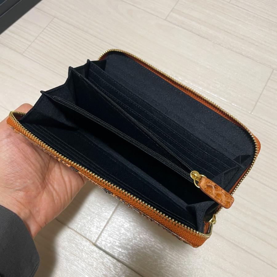 ヘビ革 パイソン本革　ラウンドファスナー長財布 RODANIA 化粧箱付き RDOP0856 | ブランド登録なし | 05