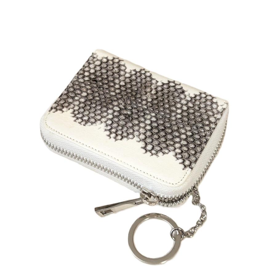 【メール便】小銭入れ コインケース ヘビ革 本革 カード入れ キーケース ウミヘビ革 送料無料 | ブランド登録なし