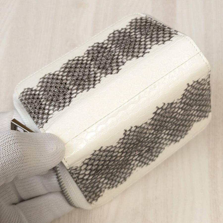 【メール便】小銭入れ コインケース ヘビ革 本革 カード入れ キーケース ウミヘビ革 送料無料 | ブランド登録なし | 04