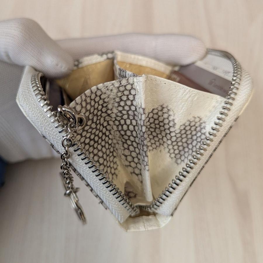 【メール便】小銭入れ コインケース ヘビ革 本革 カード入れ キーケース ウミヘビ革 送料無料 | ブランド登録なし | 07