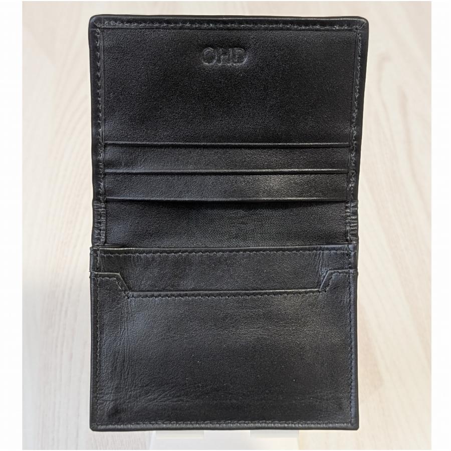 【欧米サイズ名刺用】エイ本革　名刺入れ　カードケース　カードポケット付　ブラック　スティングレイ　ガルーシャ |  | 04