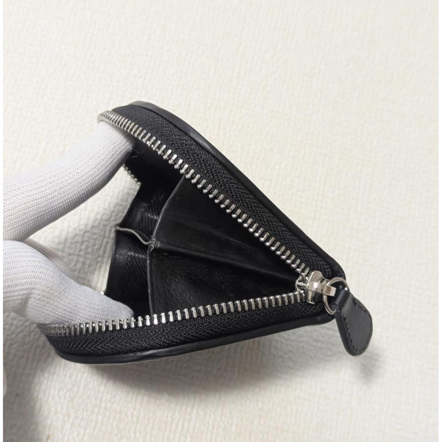 【メール便発送】エイ 革 コインケース 小銭入れ ガルーシャ 本革 フルブラック ウォレット メンズ レディース 兼用 スティングレイ 送料無料 | ブランド登録なし | 06