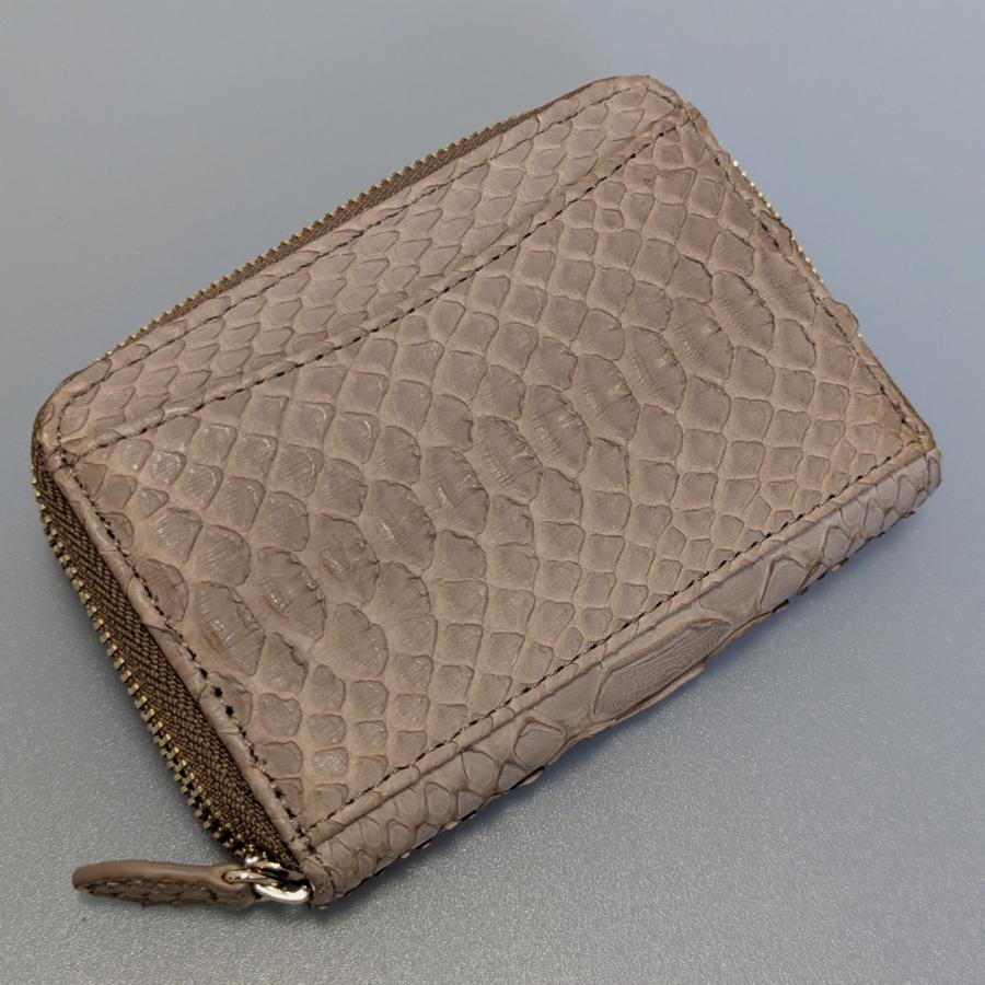 RODANIA 蛇革 パイソン本革 コインケース カラー：トープ 小銭入れ 化粧箱付き 送料無料 RDOPW203TP | RODANIA | 02