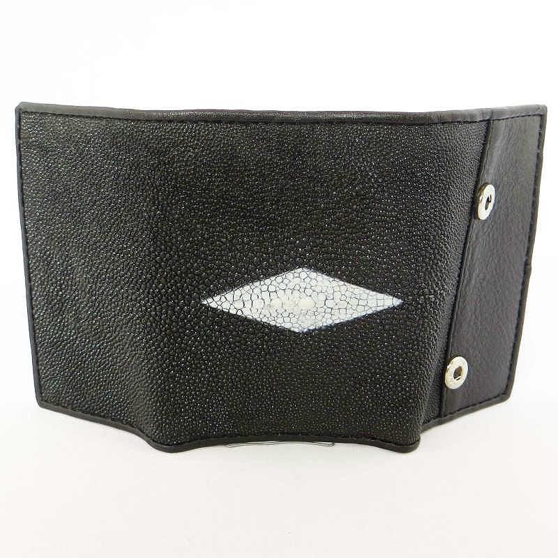 エイ皮 キーケース　本皮 スティングレー 小銭入れ 付き（送料無料　メール便 代引き日時指定不可） | ブランド登録なし | 03