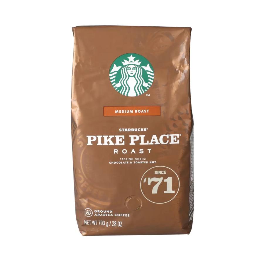 スタバ大容量Pike Place Roast 793g x 2 スターバックス（Starbucks Coffee） パイクプレイスロースト 793g x 2