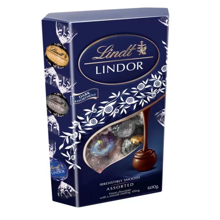 LINDOR リンツ リンドール ダークアソート 3種類 600g LINDT 個包装
