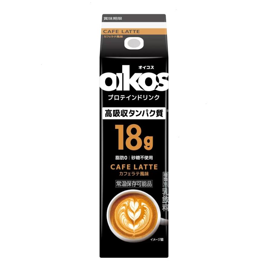 oikos オイコス プロテイン ドリンク 240ml 12本入り カフェラテ風味