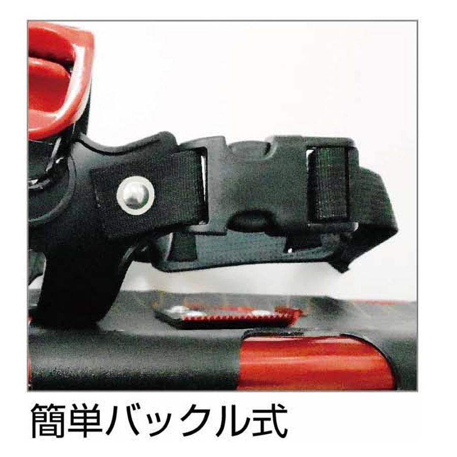 スノーシュー かんじき キャプテンスタッグ スノーシュー 大人用 22インチ（キャリーバッグ付） UX-950 スノーシューハイキング SNOWSHOE_3