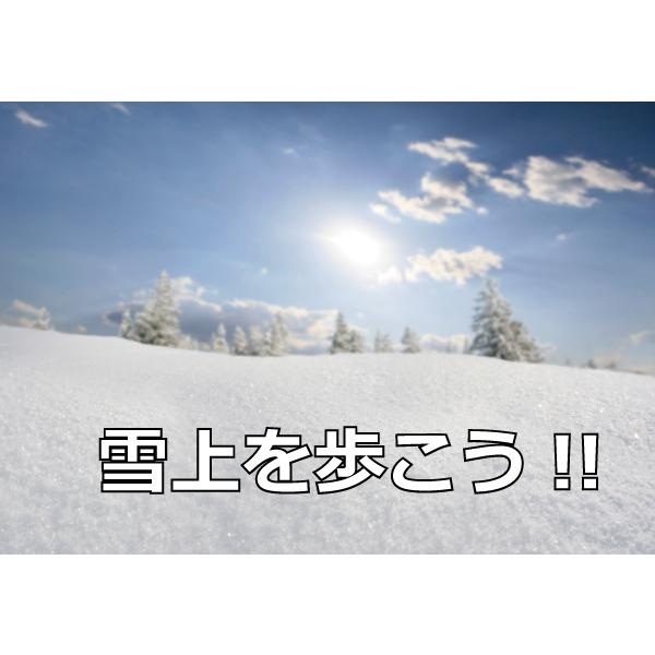 スノーシュー かんじき キャプテンスタッグ スノーシュー 大人用 22インチ（キャリーバッグ付） UX-950 スノーシューハイキング SNOWSHOE_7