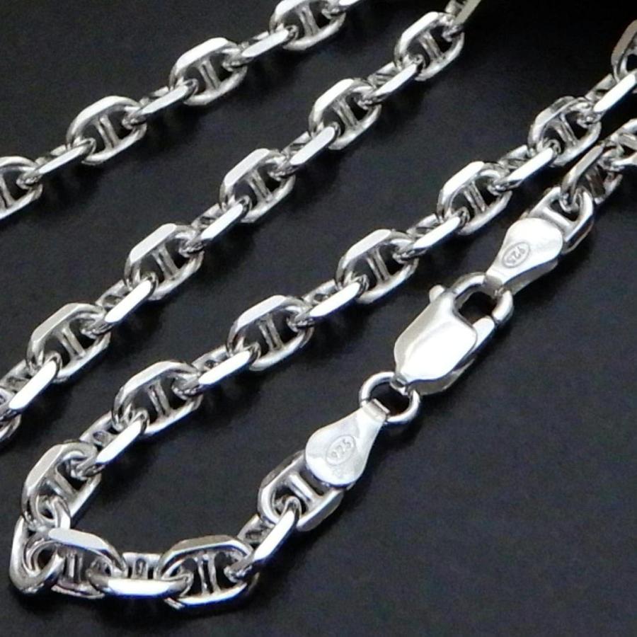 チェーン ネックレス メンズ シルバー925 太い 4.5mm45cm チェーン ネックレス メンズ シルバー925 太い 4.5mm45cm