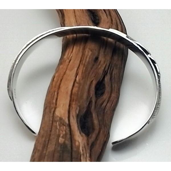 フェザーバングル イーグルバングル シルバー925 シルバーバングル