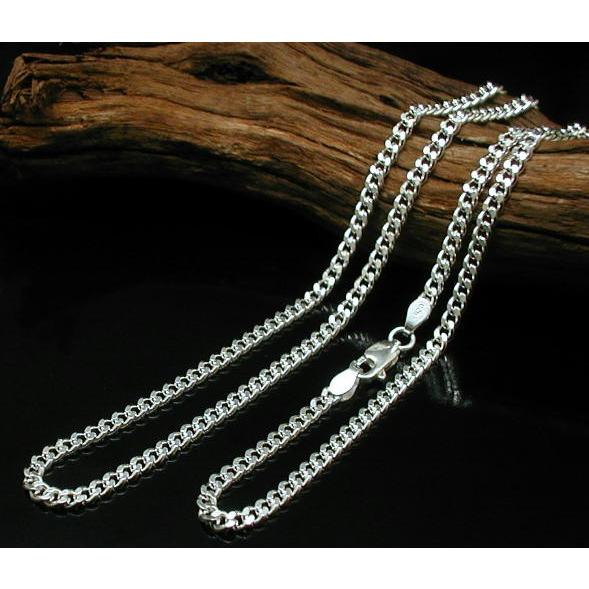 喜平ネックレス シルバー925 シルバーネックレス メンズネックレス シルバーチェーン 45cm 2.8mm 喜平チェーン ネックレス メンズ シルバー きへい キヘイ |  | 03