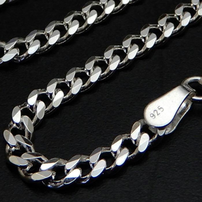 シルバー925 喜平ネックレス メンズ チェーン シルバーネックレス 太い