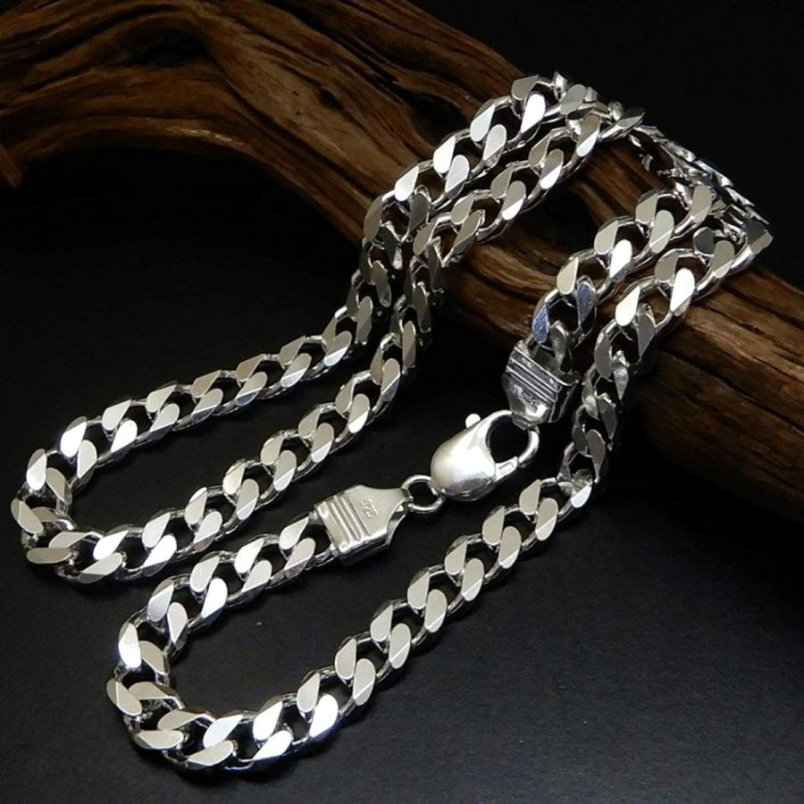 ネックレス メンズ シルバー925 喜平ネックレス 60cm 8mm 太い メンズネックレス シルバーチェーン シルバーネックレス メンズアクセサリー 喜平チェーン |  | 04