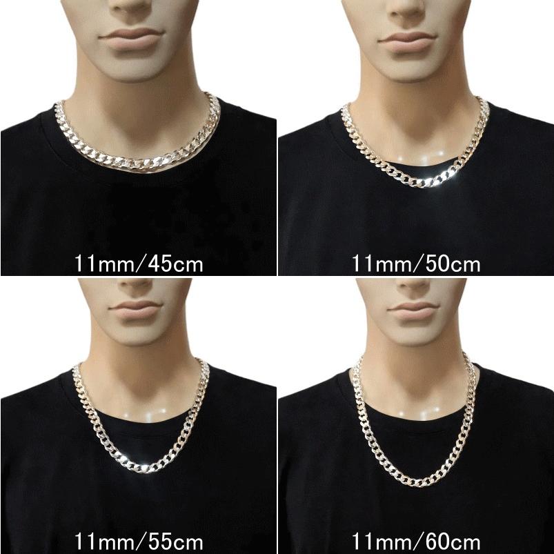 ネックレス メンズ シルバー925 喜平ネックレス 50cm 11mm 超 ネックレス メンズ シルバー925 喜平ネックレス 50cm 11mm 超