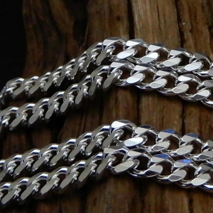 喜平ネックレス シルバー925 チェーン メンズ 4.6mm 70cm ネックレス シルバー925 メンズ シンプル シルバーネックレス メンズ 太い 喜平チェーン のみの画像