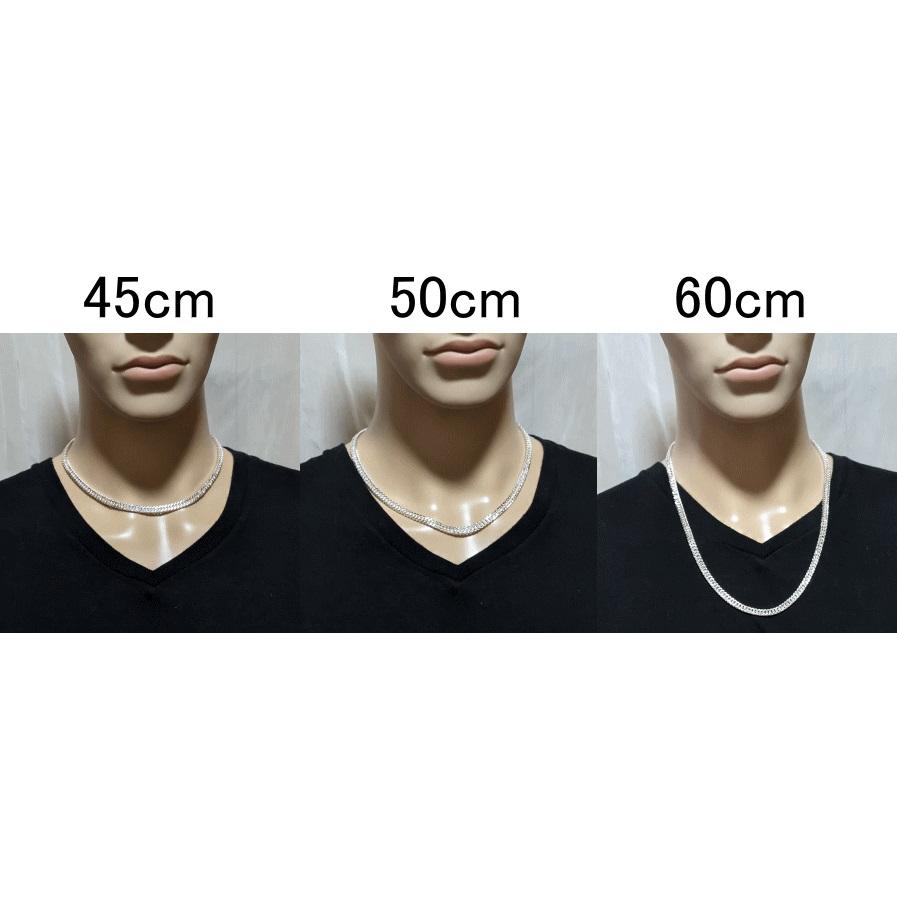 喜平 ネックレス メンズ シルバー925 チェーン ダブル喜平 6mm 喜平 ネックレス メンズ シルバー925 チェーン ダブル喜平 6mm