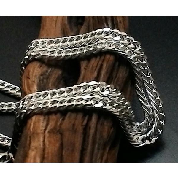 喜平 ネックレス メンズ シルバー925 チェーン 3.5mm 45cm〜60cm シルバーネックレス メンズ ネックレス チェーン メンズ ダブル 太い 喜平 チェーン だけ |  | 02