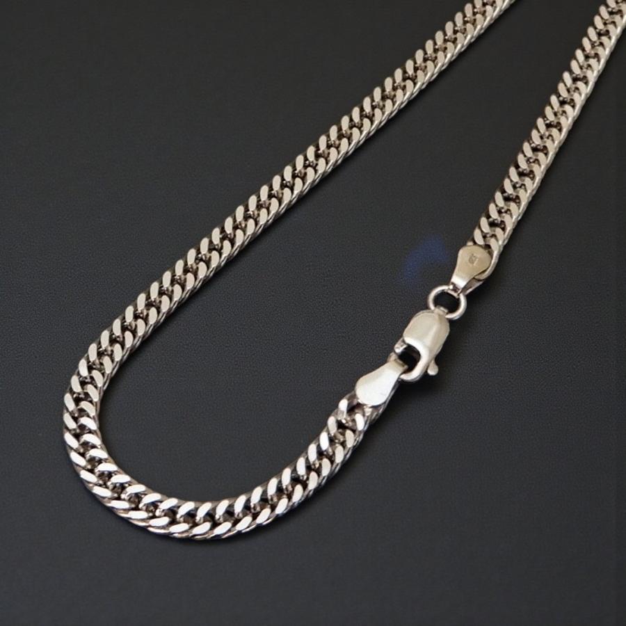 喜平 ネックレス メンズ シルバー925 チェーン ダブル喜平 3.5mm 45cm シルバーネックレス メンズ ネックレス チェーン ロジウム加工 太い 喜平 チェーン |  | 05
