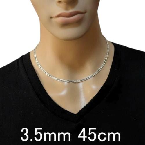 喜平 ネックレス メンズ シルバー925 チェーン ダブル喜平 3.5mm 45cm シルバーネックレス メンズ ネックレス チェーン ロジウム加工 太い 喜平 チェーン |  | 06