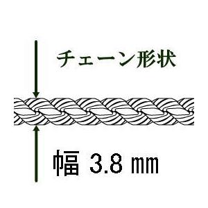 極太 50cm 4.7mm チェーン ネックレス メンズ シルバー925 ロープチェーン シルバーネックレス メンズネックレス ロープネックレス 太め 鎖 チェーン のみの画像