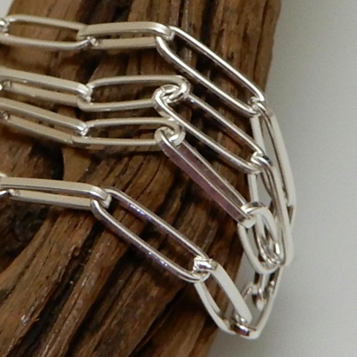 ネックレス メンズ チェーン シルバー925 ホピ族 ハンドメイド 2.6mm